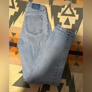 Abercrombie 90s straight ultra high rise jeans